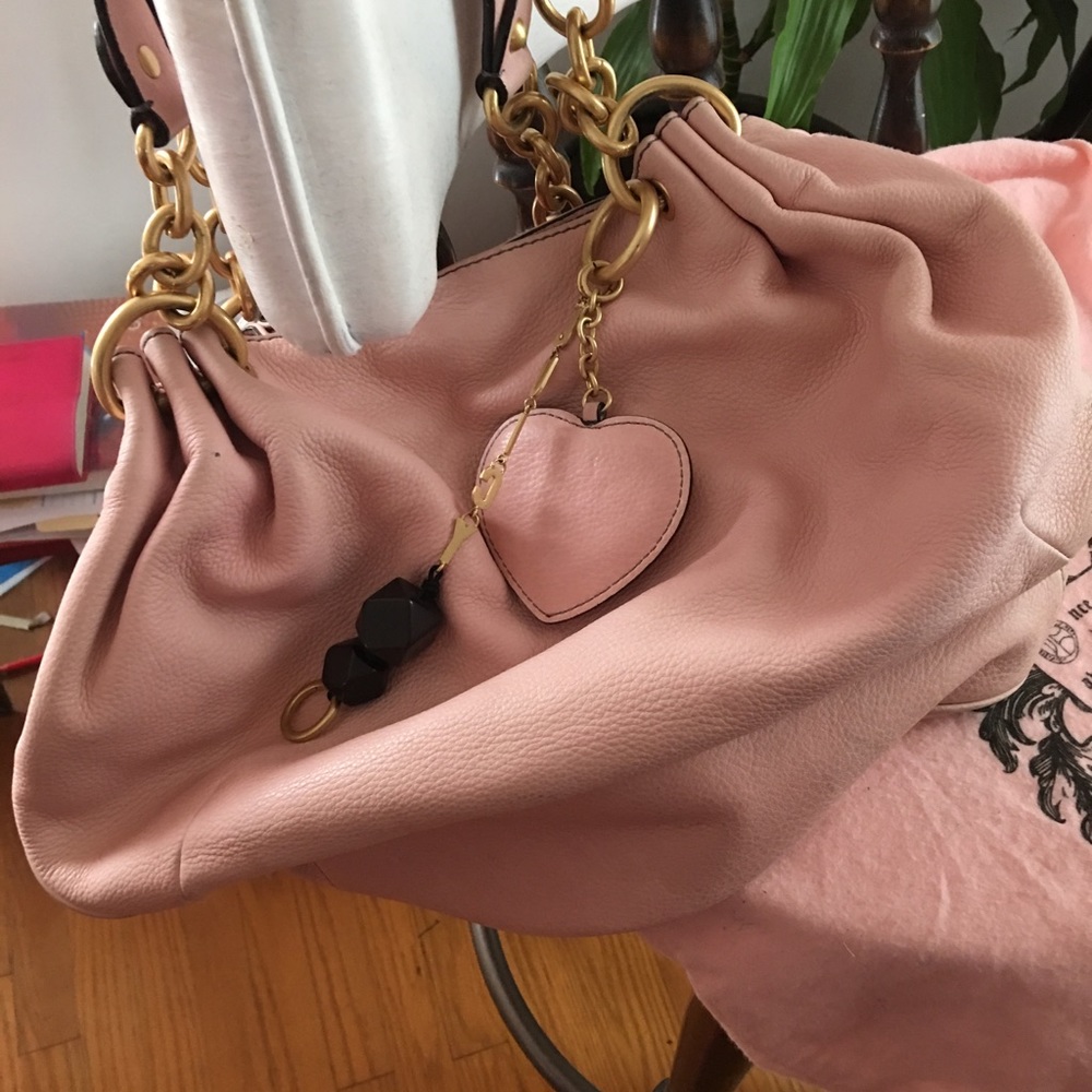 Pink Leather Juicy Couture Bag